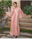 colorful Aztec kaftan  
